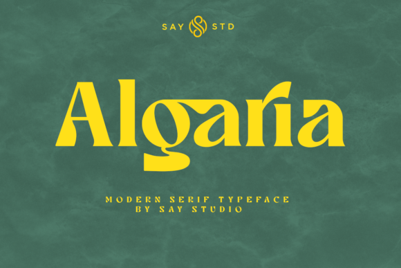 Algaria: A Designer’s Take on This Elegant Serif