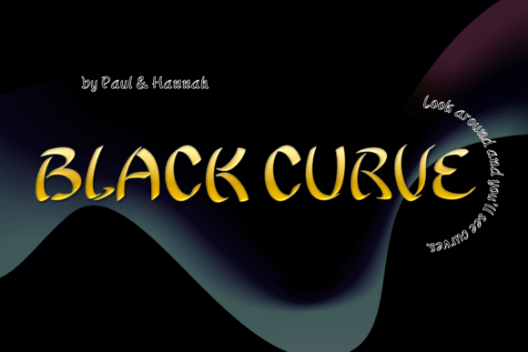Black Curve Font: Elevating Campaign Visuals