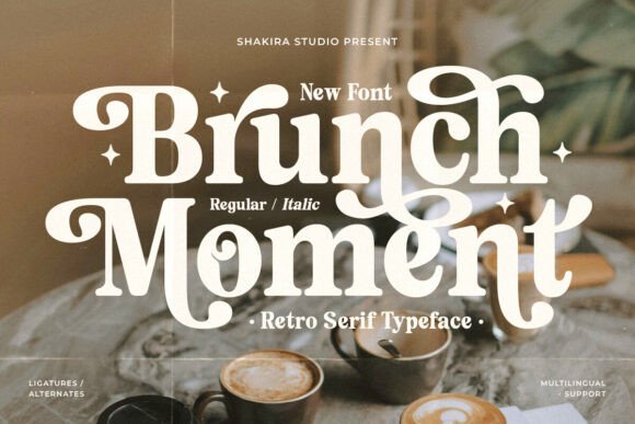 Brunch Moment Font: Elevating Digital Brand Identity
