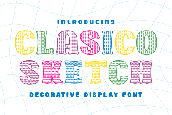 Clasico Sketch Font: Adding Joy to Brand Visuals