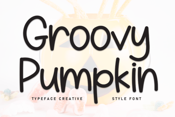 Groovy Pumpkin Font: Handwritten Charm for Makers