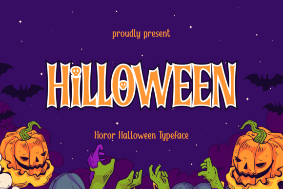 Hilloween Font Review: A Spooky Display Typeface for Seasonal Branding