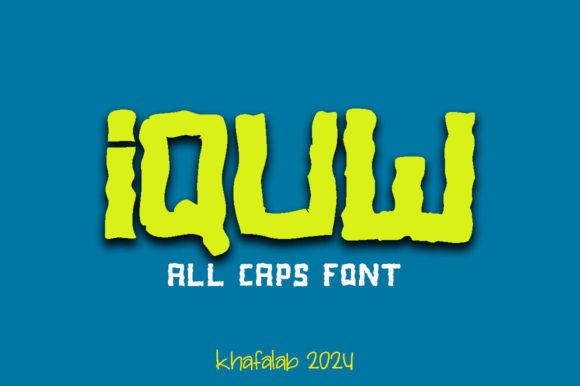 Iquw Font: Bold Display Typography for Digital Campaigns
