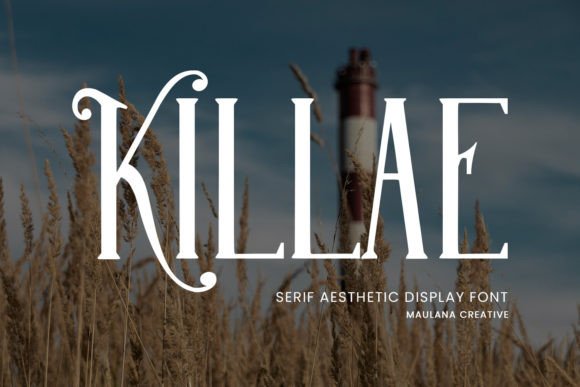Killae Font: A Serif Typeface for Editorial Elegance