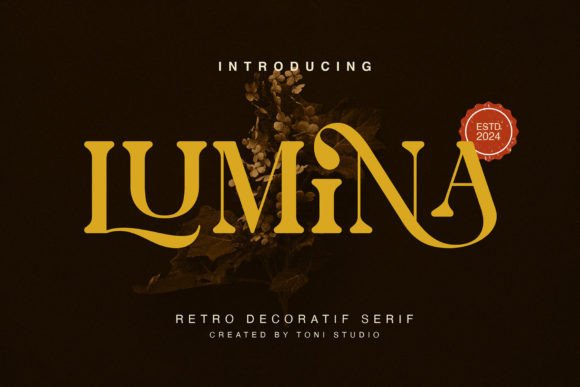 Lumina Font: Modern Retro Serif for Web Design