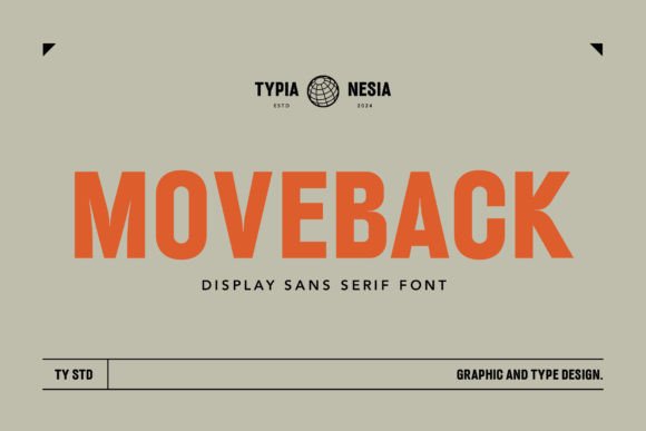 Moveback Font: Bold Sans Serif for Web Design