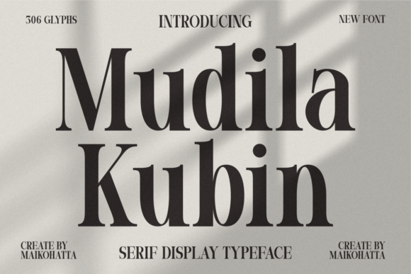 Mudila Kubin Font: A Designer’s Real Branding Test