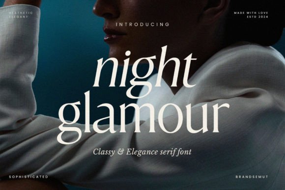 Night Glamour Font: A Designer’s Branding Test