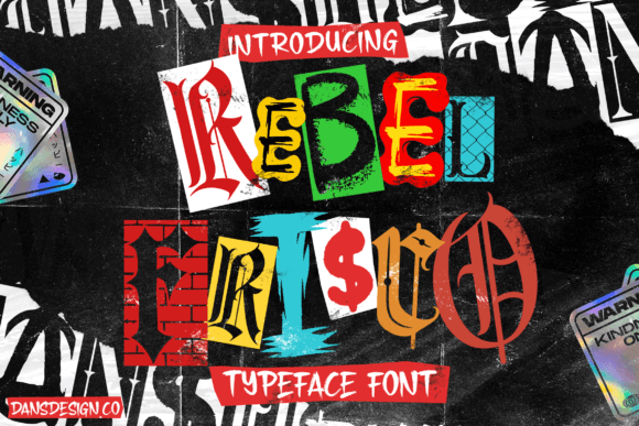 Rebel Frisco Graffiti Urban Y2k Font for Web Design