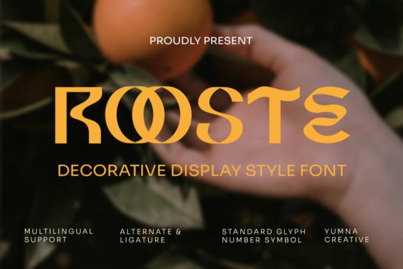 Rooste Font: Elevating Editorial Layouts with Warmth