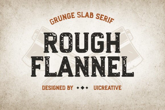 Rough Flannel Font: Elevating Small Business Branding
