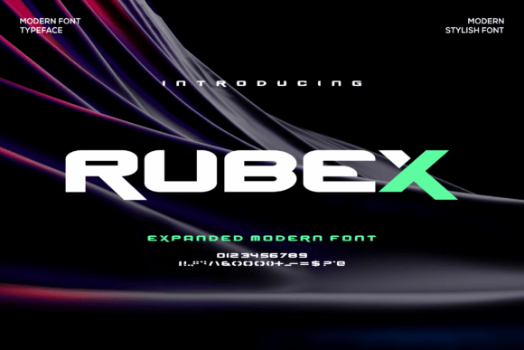 Rubex Font: A Modern Sans Serif for Editorial Design