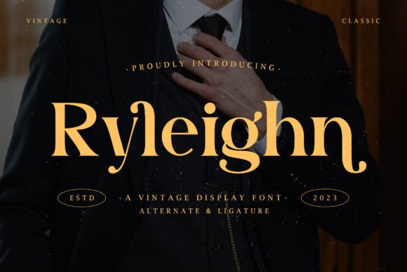 Ryleighn Font: Adding Vintage Charm to Web Layouts