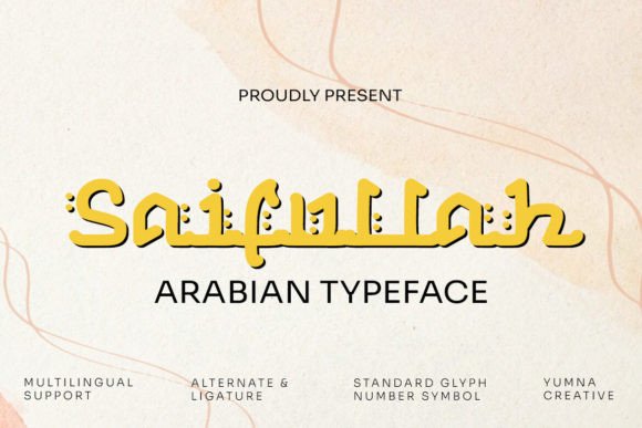 Saifullah Font: Elevating Digital Arabic Typography