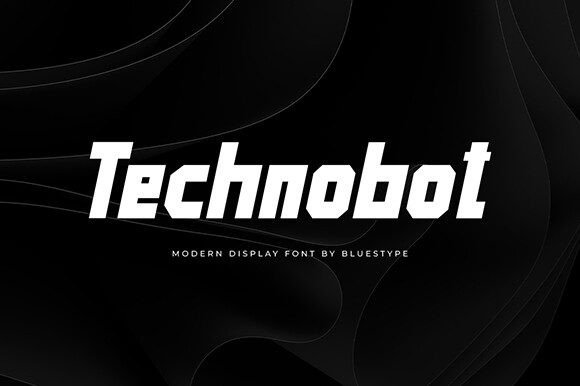 Technobot Font: Modern Editorial Typography